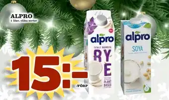 Nelins Alpro erbjuda
