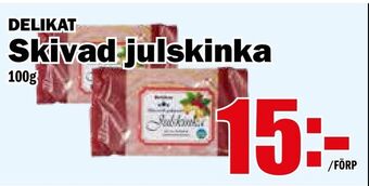 Matdax Skivad julskinka erbjuda