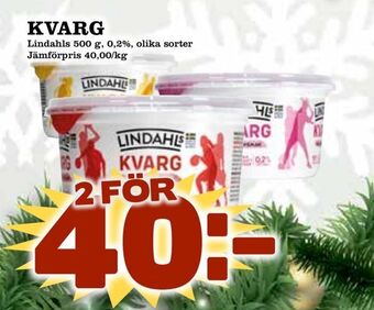 Nelins Kvarg erbjuda