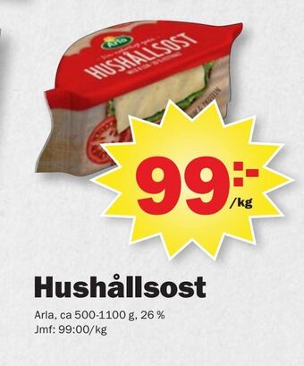 Pekås Hushållsost erbjuda