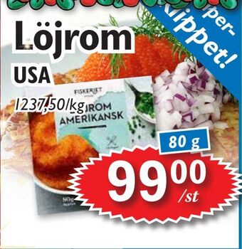 T-jarlen Löjrom erbjuda