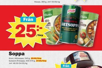 Pekås Soppa erbjuda