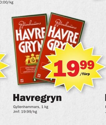 Pekås Havregryn erbjuda