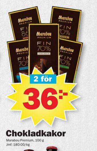 Pekås Chokladkakor erbjuda