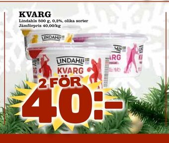 Supergrossen Kvarg erbjuda
