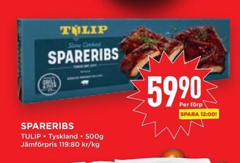 Willys Hemma Spareribs erbjuda
