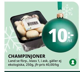 Tempo Champinjoner erbjuda