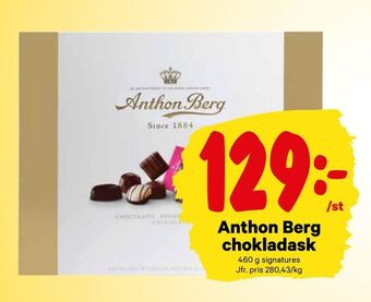 City Gross Anthon berg chokladask erbjuda