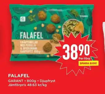 Willys Hemma Falafel erbjuda