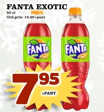 Supergrossen Fanta exotic erbjuda