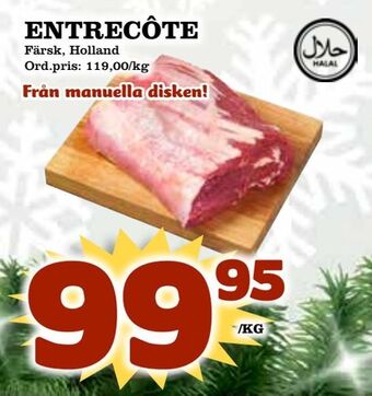 Supergrossen Entrecôte erbjuda