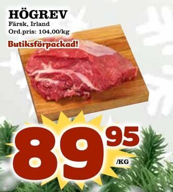 Supergrossen Högrev erbjuda