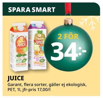 Tempo Juice erbjuda