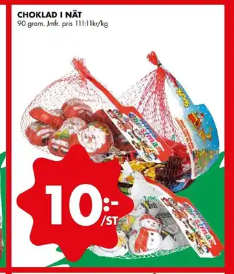 ÖoB Choklad i nät erbjuda