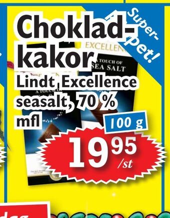 T-jarlen Chokladkakor erbjuda