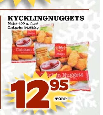 Supergrossen Kycklingnuggets erbjuda