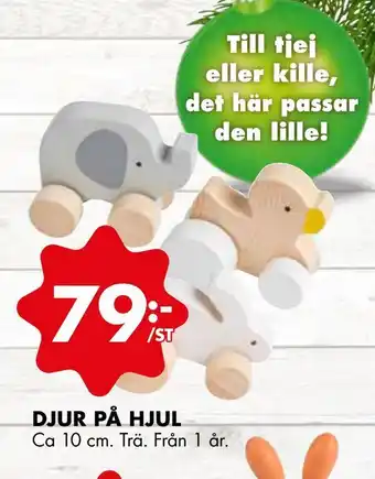 Djur på hjul
