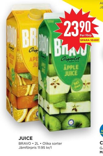 Willys Hemma Juice erbjuda
