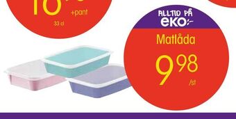 EKO Matlåda erbjuda