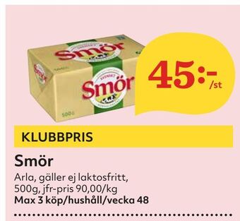 Hemköp Smör erbjuda