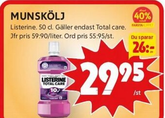 ICA Kvantum Munskölj erbjuda