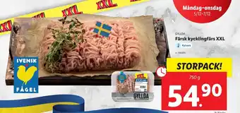 Lidl Färsk Kycklingfärs XXL erbjuda