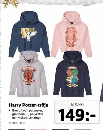Lidl Harry Potter Tröja erbjuda