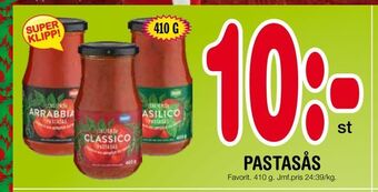 Nya Pulsen Pastasås erbjuda
