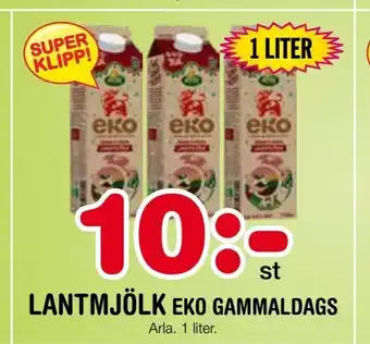 Lantmjölk eko gammaldags