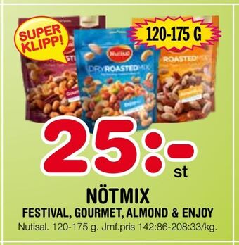 Nya Pulsen Nötmix erbjuda
