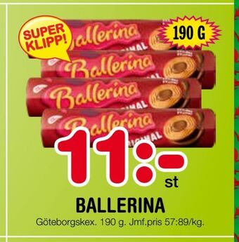 Nya Pulsen Ballerina erbjuda