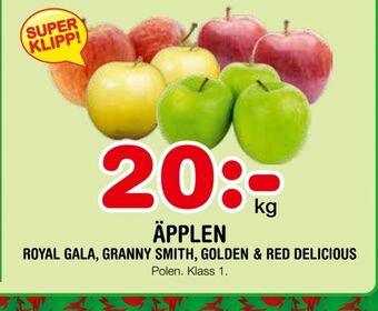 Nya Pulsen Äpplen erbjuda