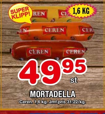 Nya Pulsen Mortadella erbjuda