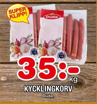 Nya Pulsen Kycklingkorv erbjuda