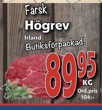 Supergrossen Högrev erbjuda