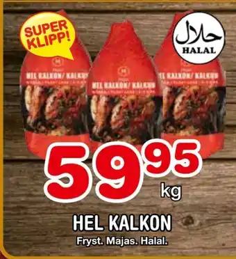 Hel kalkon