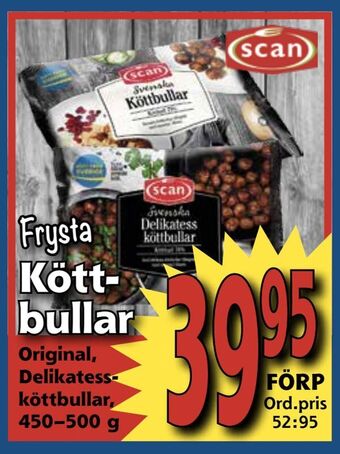 Supergrossen Köttbullar erbjuda