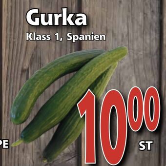 Supergrossen Gurka erbjuda
