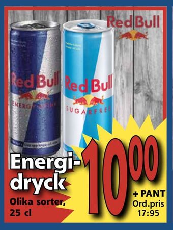 Supergrossen Energidryck erbjuda