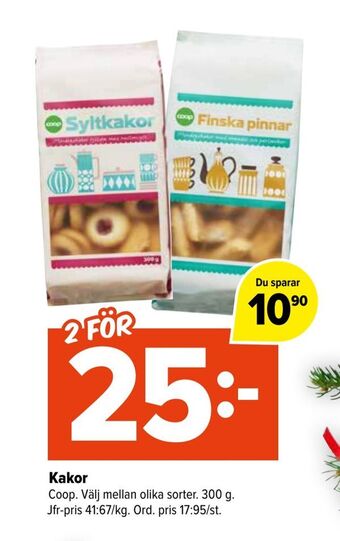 Coop Extra Kakor erbjuda