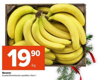 Coop Extra Bananer erbjuda