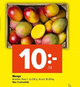 Coop Extra Mango erbjuda