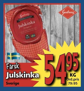 Supergrossen Julskinka erbjuda