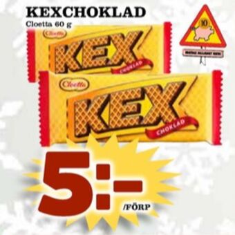 Matdax Kexchoklad chokladbar erbjuda