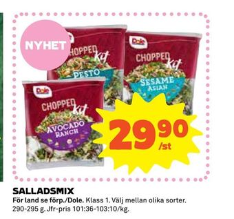 Coop Extra Salladsmix erbjuda
