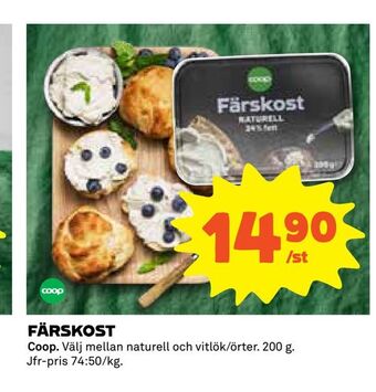 Coop Extra Färskost erbjuda