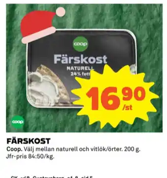 Coop färskost