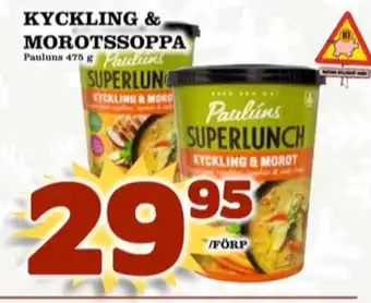 Matdax Paulùns soppor erbjuda