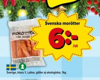 Östenssons Morötter erbjuda