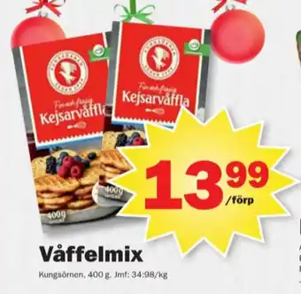 Pekås Kungsörnen våffelmix erbjuda
